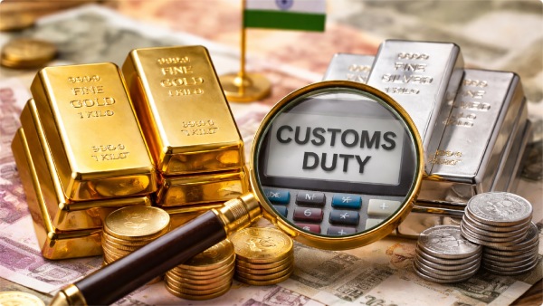 gold budget changes silver budget changes union budget gold silver customs duty on gold customs duty on silver precious metals customs duty gold import duty India silver import duty India gold silver taxation India union budget impact on gold prices union budget impact on silver prices gold silver policy India last five union budgets gold silver budget customs duty precious metals gold silver investors India