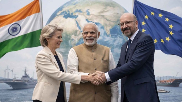 PM Modi EU India summit 16th EU India summit EU India summit 2026 Modi EU summit today India EU relations EU India trade talks India EU free trade agreement EU India FTA India EU defence cooperation EU India strategic partnership India EU investment talks Modi meets EU leaders EU India bilateral talks EU India summit agenda India Europe relations EU- 16 EU 2026 FTA FTA