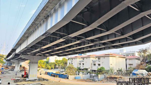 Hyderabad largest steel bridge and elevated corridor 2 from Paradise to Shamirpet with Hakimpet underground tunnel project details