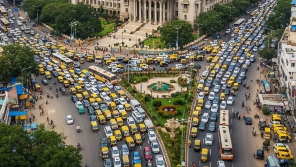 bengaluru 2nd most congested city globally tomtom traffic index 2025 average speed 10km commute time hours lost annually