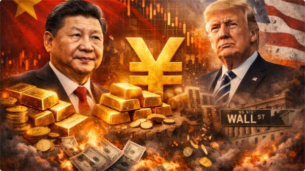 China gold plan China gold strategy China gold move China vs US economy US economy impact gold market shock China gold reserves gold price surge dollar vs gold US dollar weakness Wall Street losses global gold market China economic strategy gold-backed currency de-dollarization China central bank gold PBOC gold buying US financial crisis global economy shock investors loss safe haven gold -