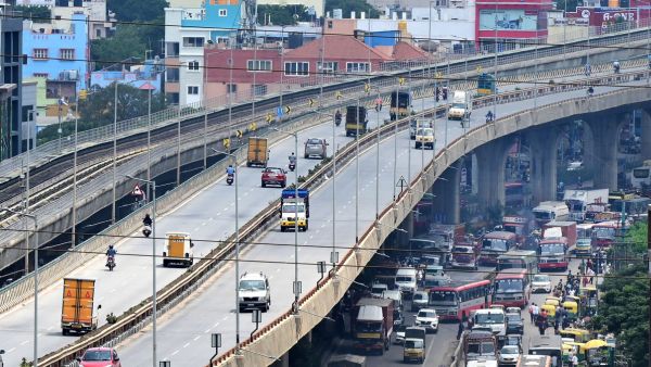 Bengaluru Peenya flyover closure for 84 hours starting April 13 due to final load tests on Tumakuru Road