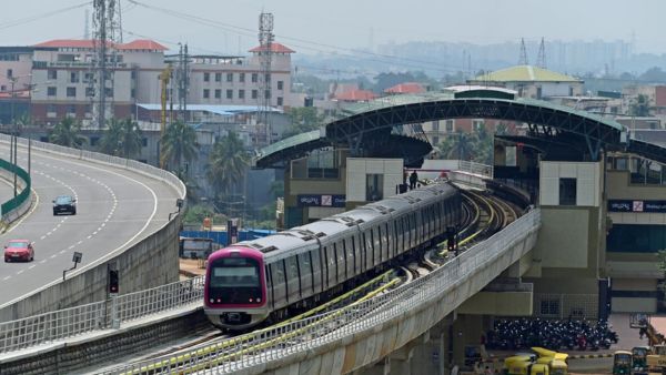 Bengaluru Real Estate Yellow Pink metro areas To Hike Property Prices In JP Nagar And Bannerghatta
