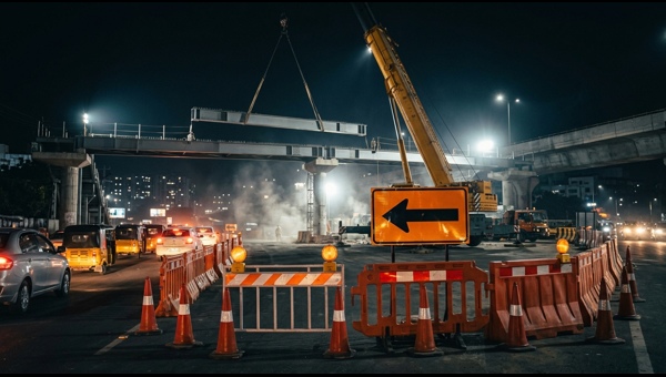 Mehdipatnam Traffic Restrictions: Essential Travel Updates for Skywalk Construction