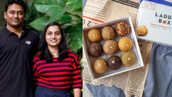 Software couple success story Laddu Box Hyderabad 2 crore turnover with 1 lakh investment details 2026