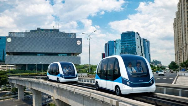 Hyderabad driverless pod taxi network feasibility study for Hitec City and Financial District connectivity Hyderabad driverless pod taxi network feasibility study for Hitec City and Financial District connectivity