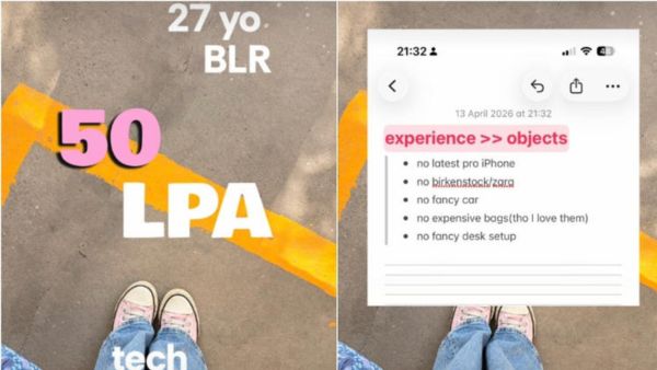 Bengaluru techie viral story on high salary and low show off lifestyle with 50 LPA package