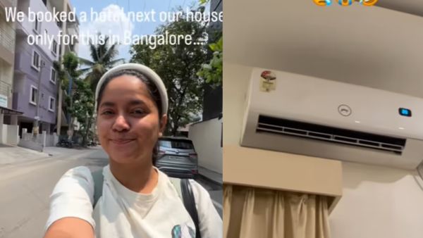 Bengaluru woman Priya Pal books hotel room to escape heatwave viral post internet reactions