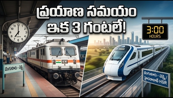 High-Speed Rail Projects: Bangalore to Hyderabad & Chennai via Kodihalli Junction 2026