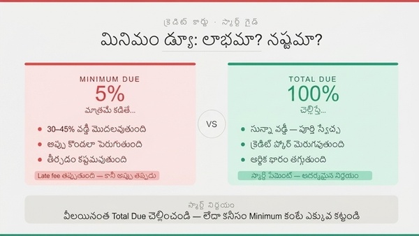 What is Minimum Due vs Total Due on Credit Card Bill Learn how to avoid high interest debt trap