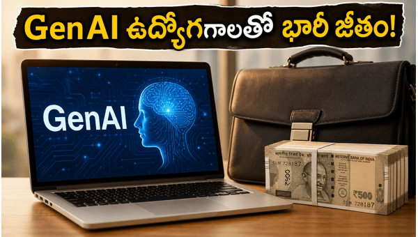GenAI Jobs in India: High Salary Packages and Career Opportunities for Tech Professionals in 2026 GenAI Jobs in India: High Salary Packages and Career Opportunities for Tech Professionals in 2026