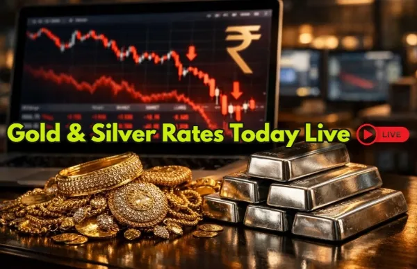 gold rate today  silver rate today  gold price live  22k gold price  24k gold price  gold rate in telugu  market live updates