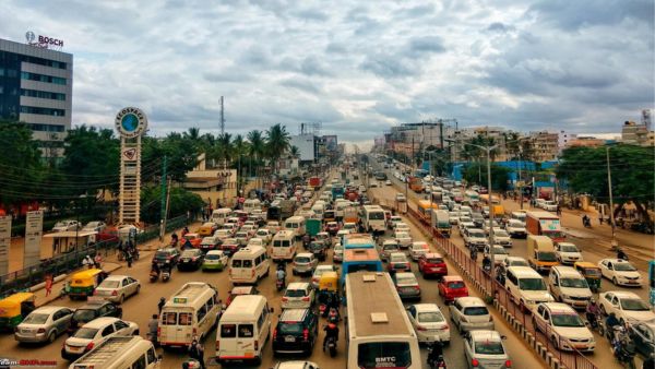 Bengaluru man praises Hyderabad traffic infrastructure 12 km ride in 30 mins viral post