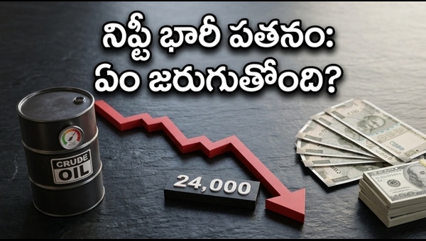 Nifty 50 Crash: Why Indian Stock Market Fell Below 24,000 in 2026