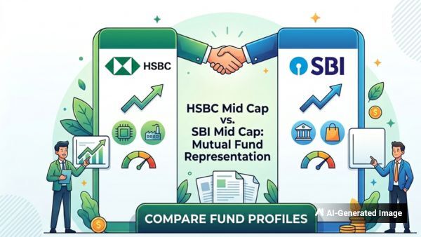 HSBC Midcap vs SBI Midcap fund portfolio reshuffle April 2026 stock market update