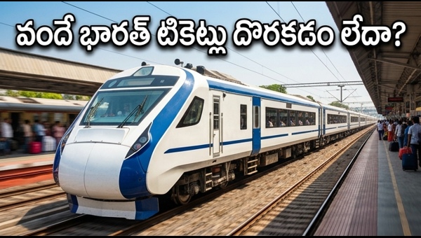 Vande Bharat Train Rush: Hyderabad to Vizag & Bangalore Tickets Status for May 2026 - Check Availability