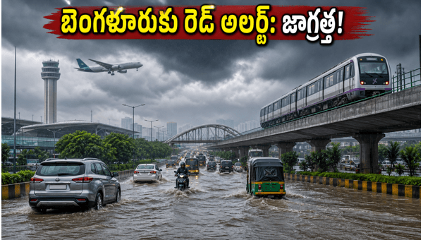 Bengaluru Red Alert: Heavy Rains Expected on June 9, Traffic Disruptions Likely