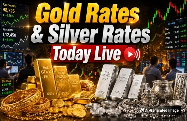 Gold Price Today  Silver Price Today  Gold Rate Live  22K Gold Price  24K Gold Price  Gold Silver Rate Telugu  FOMC Meeting Impact