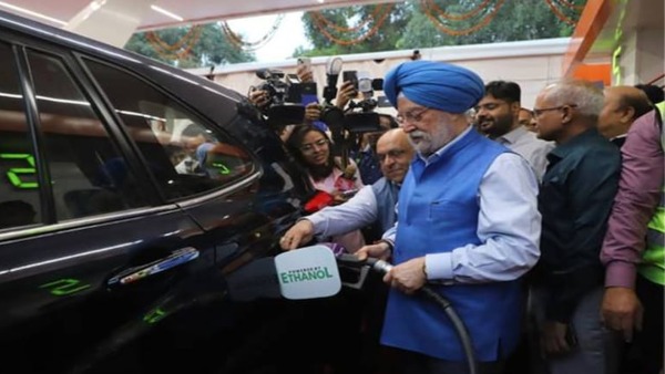 E85 fuel India flex fuel vehicles ethanol fuel India E85 fuel price alternative fuel green fuel India biofuel policy ethanol blended fuel petrol alternative flex fuel cars sustainable transport fuel prices India ethanol economy renewable energy automotive news India E85 launch eco friendly fuel E85 E85 E85