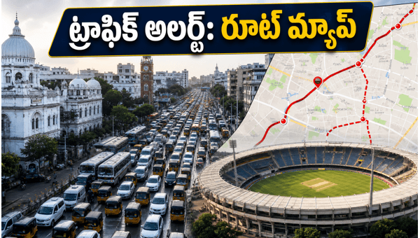 Hyderabad Traffic Alert: LB Stadium Restrictions and Route Diversions for June 2026 Hyderabad Traffic Alert: LB Stadium Restrictions and Route Diversions for June 2026