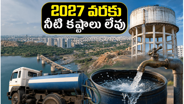 Hyderabad Water Security: Sufficient Supply Assured for Residents Until 2027