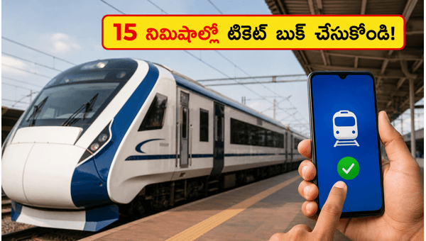 Tirupati-Secunderabad Vande Bharat: Book Tickets 15 Minutes Before Departure with 10% Discount