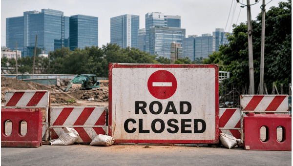 Gachibowli to DLF Cyber City Road Closed for 90 Days: Traffic Diversions and Travel Tips for 2026 Gachibowli to DLF Cyber City Road Closed for 90 Days: Traffic Diversions and Travel Tips for 2026