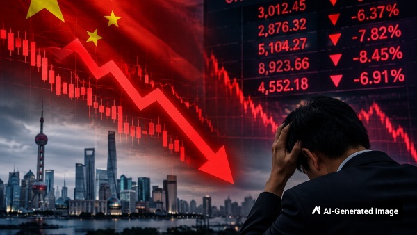 Chinese stocks today China stock market global AI trade selloff AI stocks slump China tech stocks STAR 50 Index ChiNext Index Chinese semiconductor stocks AI investment concerns global technology stocks China AI market AI stock market correction Chinese chipmakers Asian stock markets stock market news October 17 2026 STAR 50