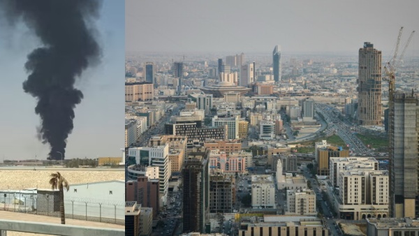 Saudi Arabia emergency alerts Saudi Arabia latest news Saudi Arabia missile threat Houthi attacks ballistic missiles drone interceptions Eastern Region Saudi Arabia Kharj Governorate Saudi Civil Defense Middle East tensions Saudi Arabia security alert