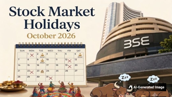 Stock market holidays next week NSE holiday October 2026 BSE holiday October 20 stock market closed October 20 2026 October 24 stock market holiday October 25 stock market holiday Dussehra stock market holiday Sensex outlook next week Nifty outlook next week Indian stock market calendar NSE BSE trading schedule stock market news India NSE 2026 BSE 20 24