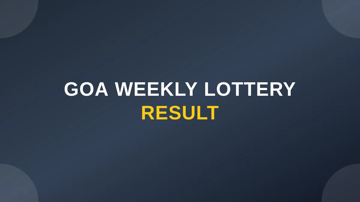 Goa Lottery