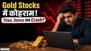 Gold Stocks Crash: