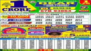 Nagaland Sambad Lottery Result Today 3 February 2026 1pm Dear Wednesday Weekly Lucky Draw Winners 1486595.html