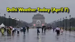 Delhi Weather Today April 7 Yellow Alert On Tuesday Rains Thunderstorms Imd Weather Update Delhi Aqi 1500745.html
