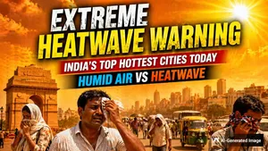 Extreme Heatwave Warning Imd Yellow Alert Top 25 Hottest Cities On April 22 Humid Air Vs Heatwave 1503779.html