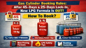 Gas Cylinder Booking Rules 45 Days 25 Days New Lpg Formula How To Book Indane Gas 19kg 425kg Lpg 1501523.html