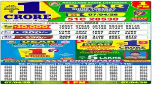 Nagaland State Sambad Lottery Result Today 7 04 2026 Live Morning Dear 1pm Tuesday Weekly Lucky Dr 1500781.html