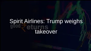 Trump Weighs Us Backed Takeover Of Spirit Airlines Amid Bankruptcy Talks 011 1504233.html