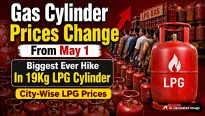 Gas Cylinder Prices Change From May 1 Biggest Ever Hike 19kg Lpg Cylinder Prices By Rs 993 To 1 147 1505673.html