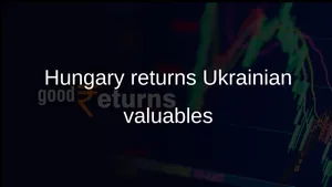 Hungary Returns Ukrainian Cash Gold To Oschadbank Zelenskyy Says 011 1506667.html