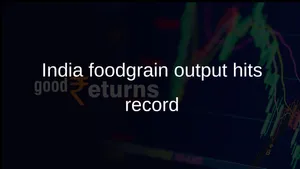 India Foodgrain Production Up 5 Percent To Record 376 56m Tonnes 2025 26 011 1511409.html