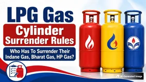 Lpg Gas Cylinder Rules Why You Have To Surrender Your Indane Gas Bharat Gas Hp Gas Png Connection 1506989.html