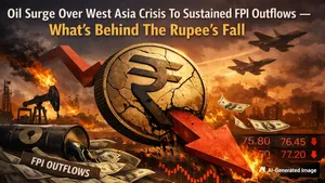 Oil Surge Over West Asia Crisis To Sustained Fpi Outflows Whats Behind The Rupees Fall 1509535.html
