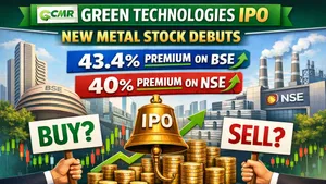 Cmr Green Technologies Ipo Listing New Metal Stock Debuts At 43 4 Premium On Bse 40 On Nse Buy Sell 1514363.html