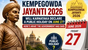 Kempegowda Jayanti 2026 Is June 27 A Public Holiday In Karnataka Check Official Status Announcem 1516493.html