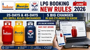 Gas Cylinder Booking New Rules June 2026 25 Day 45 Day Lpg Refill Rules Indane Gas Bharatgas Hp Gas 1512049.html