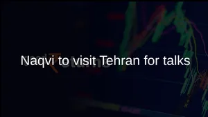Pakistan Interior Minister Mohsin Naqvi Visit Tehran Us Iran Tensions 011 1513665.html