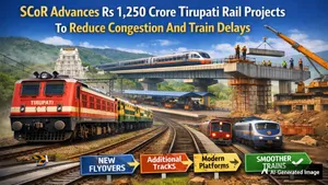 Scor Advances Rs 1 250 Crore Tirupati Rail Projects To Reduce Congestion And Train Delays 1517521.html