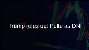 Trump Says Bill Pulte Not Permanent Choice For Acting Dni Role 011 1513275.html