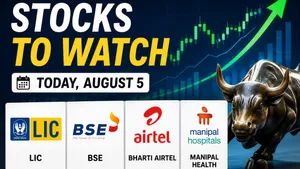 Stocks To Watch Today August 5 Lic Bse Airtel Ongc Manipal Health Ipo Power Grid More In Fo 1526357.html
